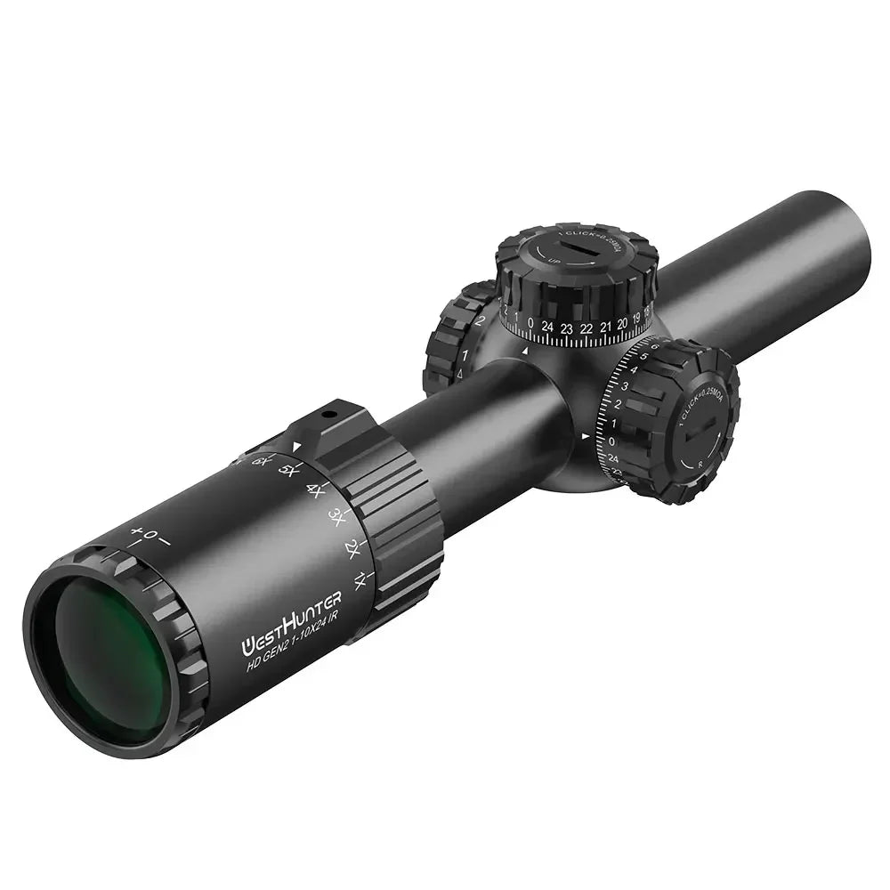 WestHunter HD GEN2 Compact LPVO Red Green Illuminated Hunting Riflescope