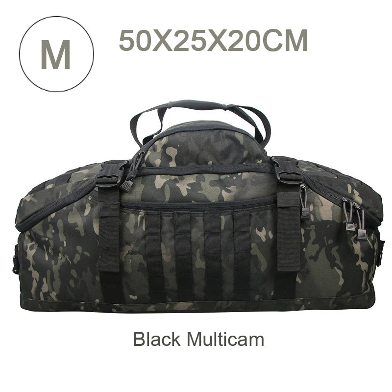 LQARMY Molle Tactical Backpack For Mountaineering Hiking Camping