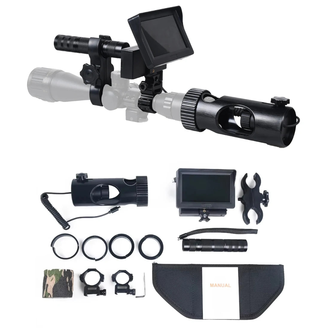 Megaorei M2 Digital Night Vision Riflescope 850nm Infrared Scope