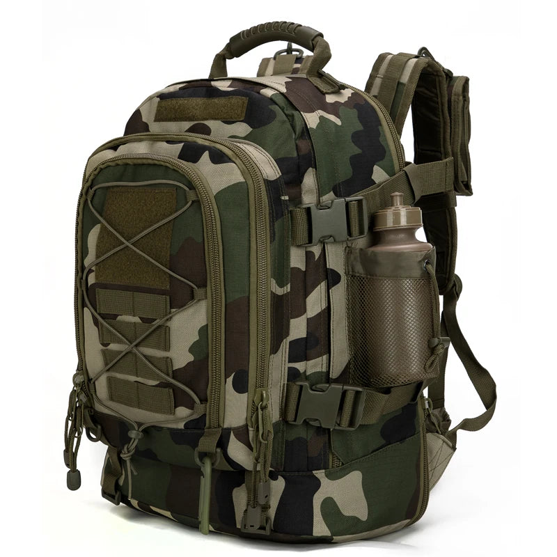 LQARMY Military Tactical Backpack Molle Rucksack For Outdoor Adventure