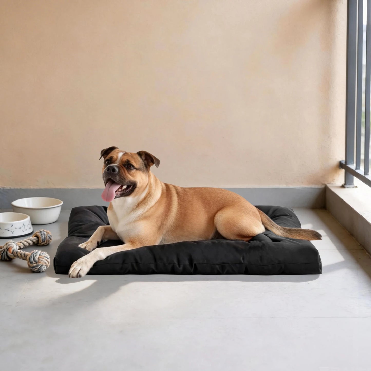 Chew Proof Dog Bed Indestructible Kennel Pad Waterproof Washable