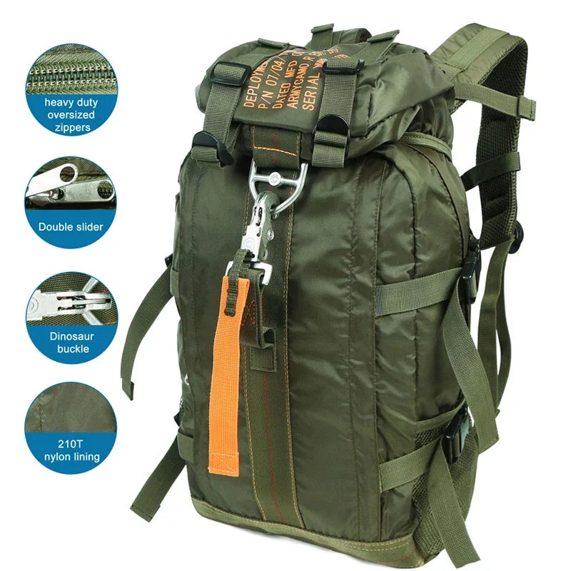 LQARMY Travel Hiking Backpack Waterproof Daypack for Outdoor Adventures