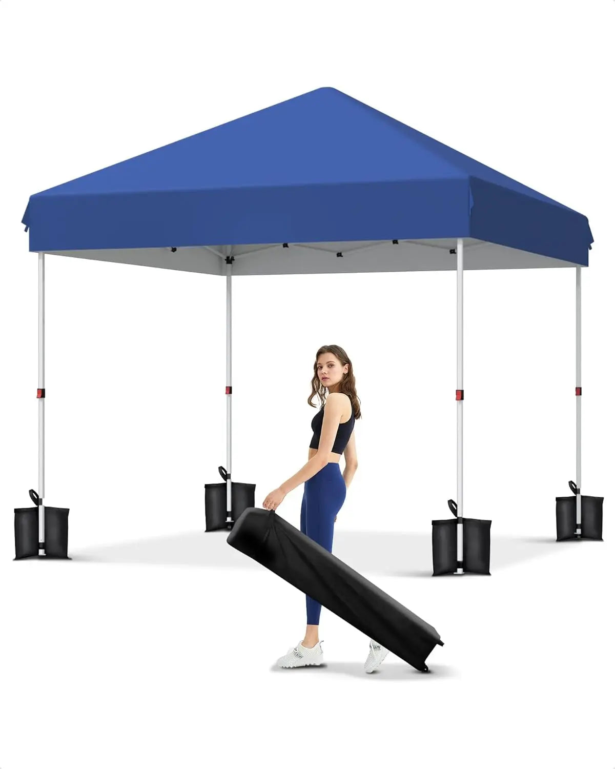 Himiss Heavy Duty Pop Up Canopy Tent Outdoor Gazebo
