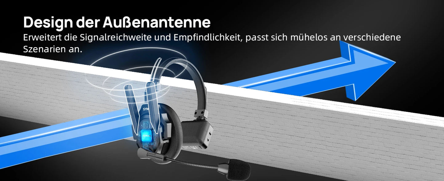 SYNCO XTALK XPRO Wireless Intercom Headset For Live Production