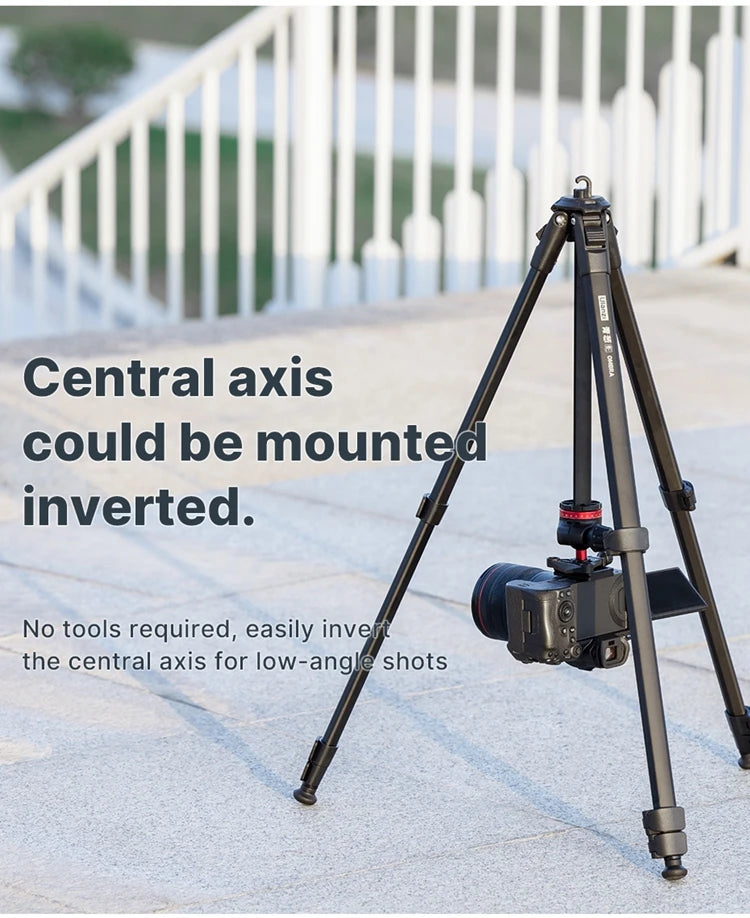 Ulanzi Ombra Aluminum Travel Tripod For Smartphone And Dslr Photography