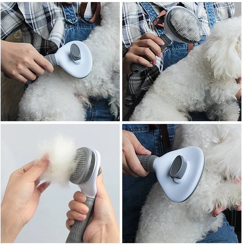 Dog Hair Remover Brush For Cats And Dogs Grooming Cleaning