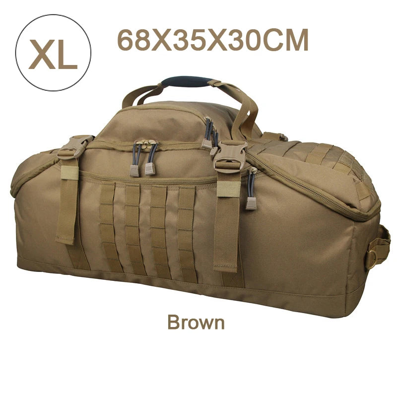 LQARMY Molle Tactical Backpack For Mountaineering Hiking Camping