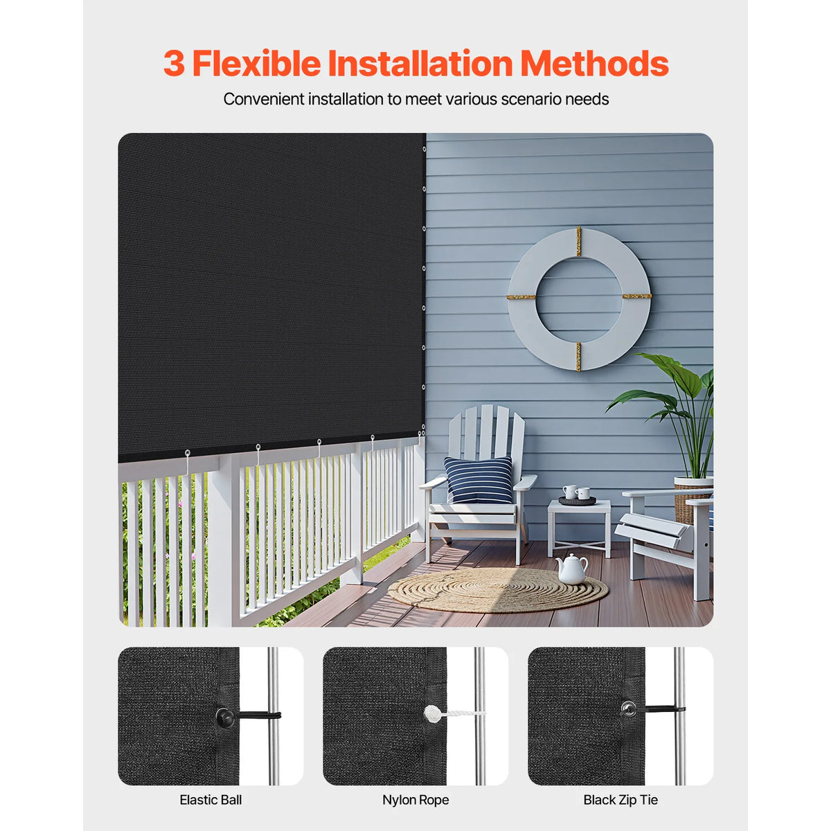 SucceBuy Hdpe Sun Shade Cloth For Outdoor Garden Cover