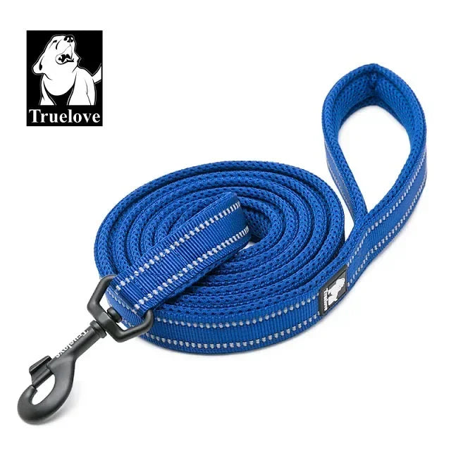 TrueLove Soft Reflective Leash With Padded Nylon Mesh For Pets