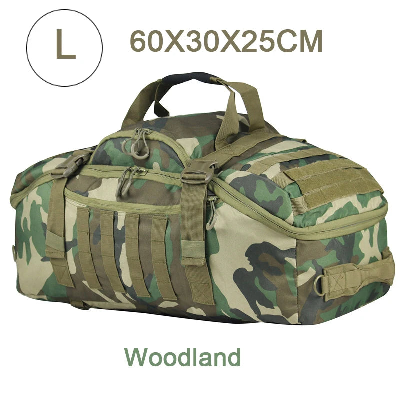 LQARMY Molle Tactical Backpack For Mountaineering Hiking Camping