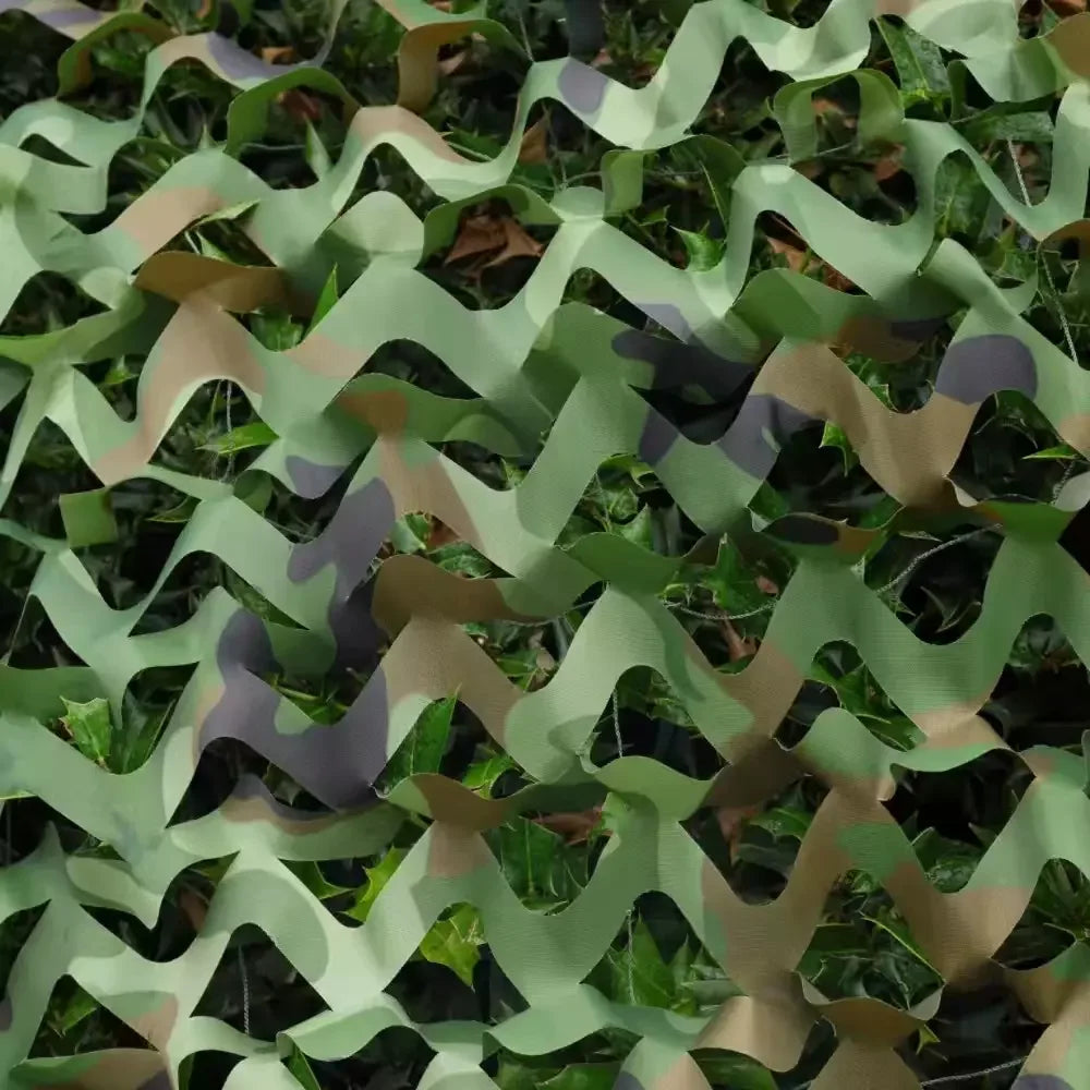Woodland Camouflage Netting Shade Sail For Outdoor Camping And Hunting