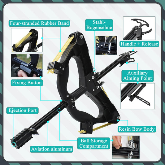 Piaoyu Outdoor Slingshot High Power Steel Ball Hunting