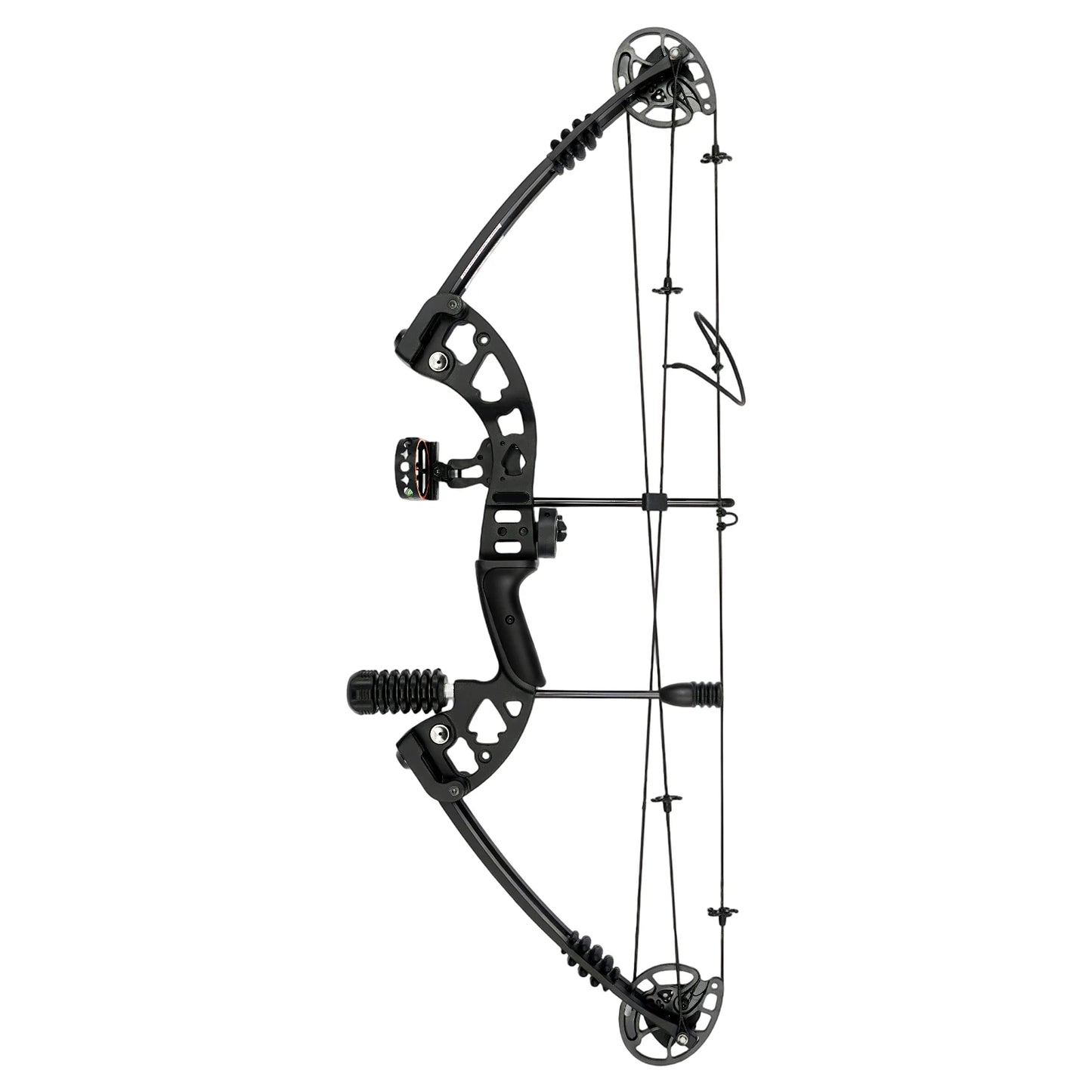 Right Handed Compound Bow Kit With Twelve Arrows For Beginners
