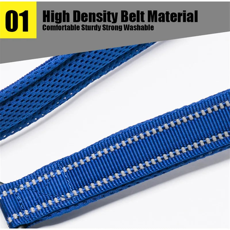TrueLove Soft Reflective Leash With Padded Nylon Mesh For Pets