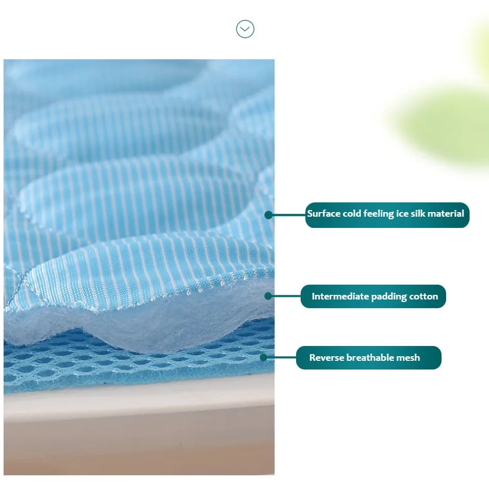 Dog Cooling Mat Portable Self Cooling Pad Bed Durable
