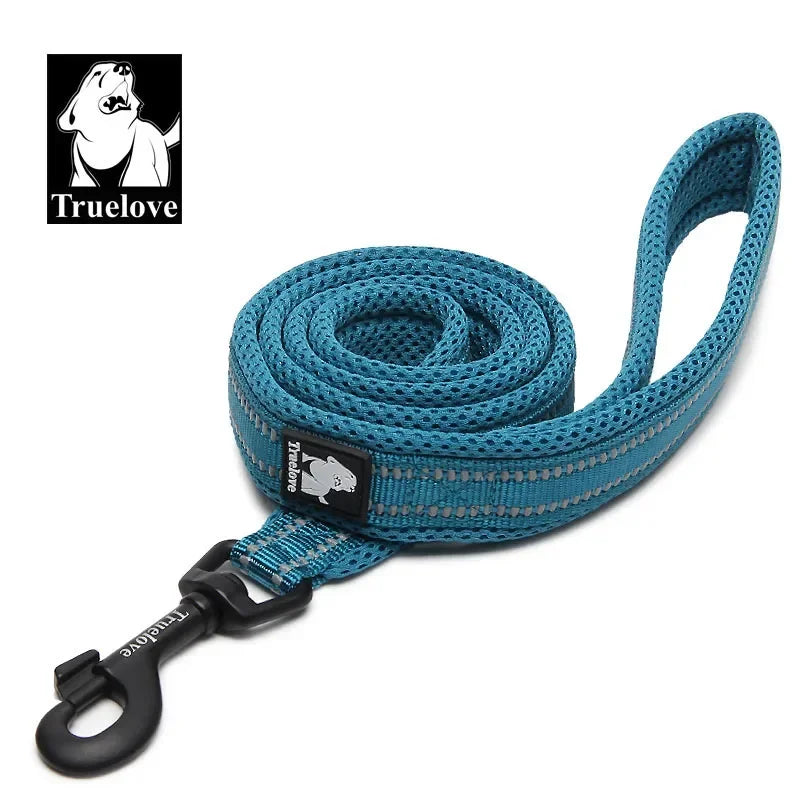 TrueLove Soft Reflective Leash With Padded Nylon Mesh For Pets