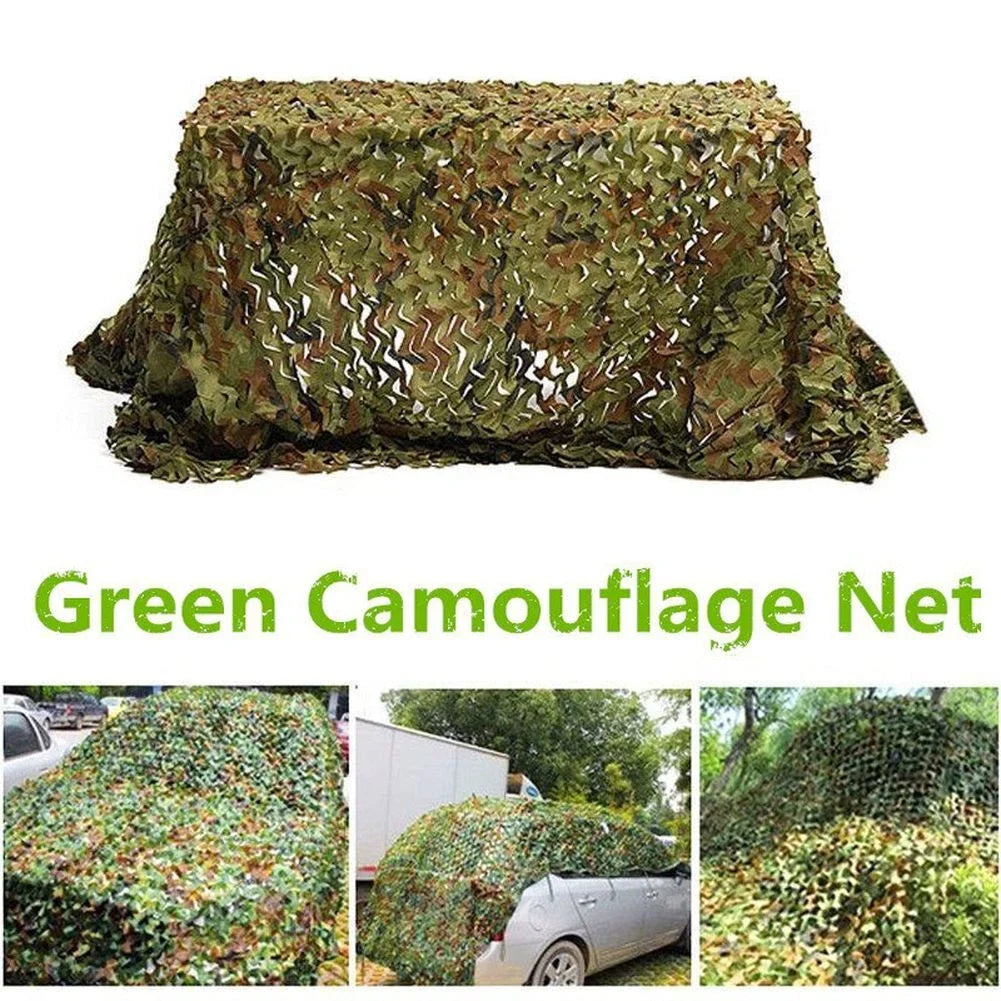 Woodland Camouflage Netting Shade Sail For Outdoor Camping And Hunting