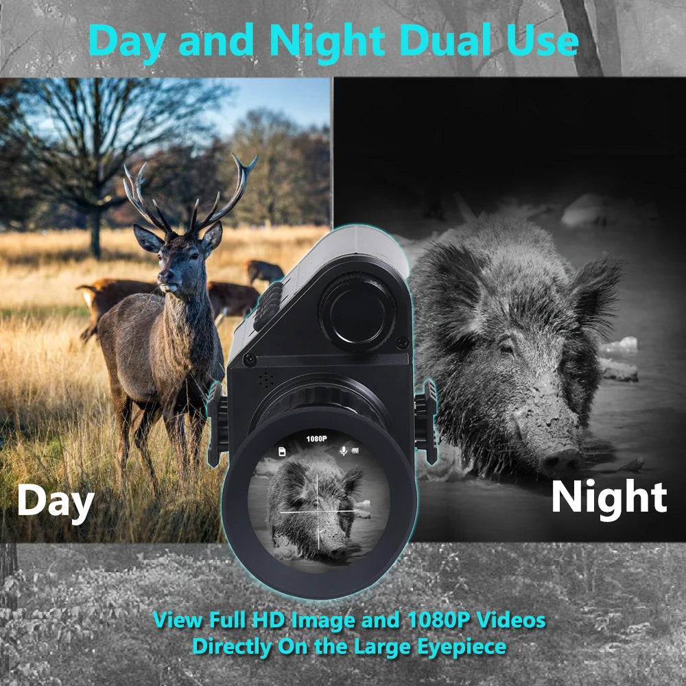 Megaorei Digital Night Vision Riflescope 940nm IR Scope 5X Zoom