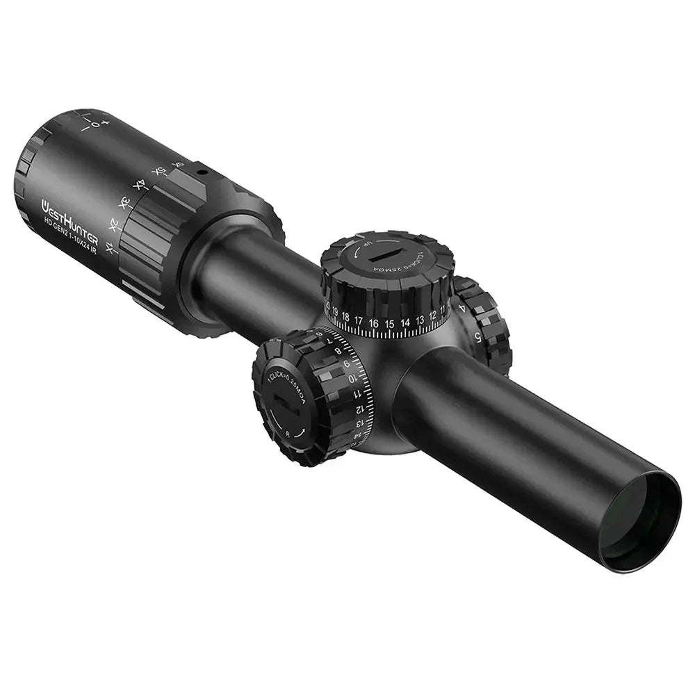 WestHunter HD GEN2 Compact LPVO Red Green Illuminated Hunting Riflescope