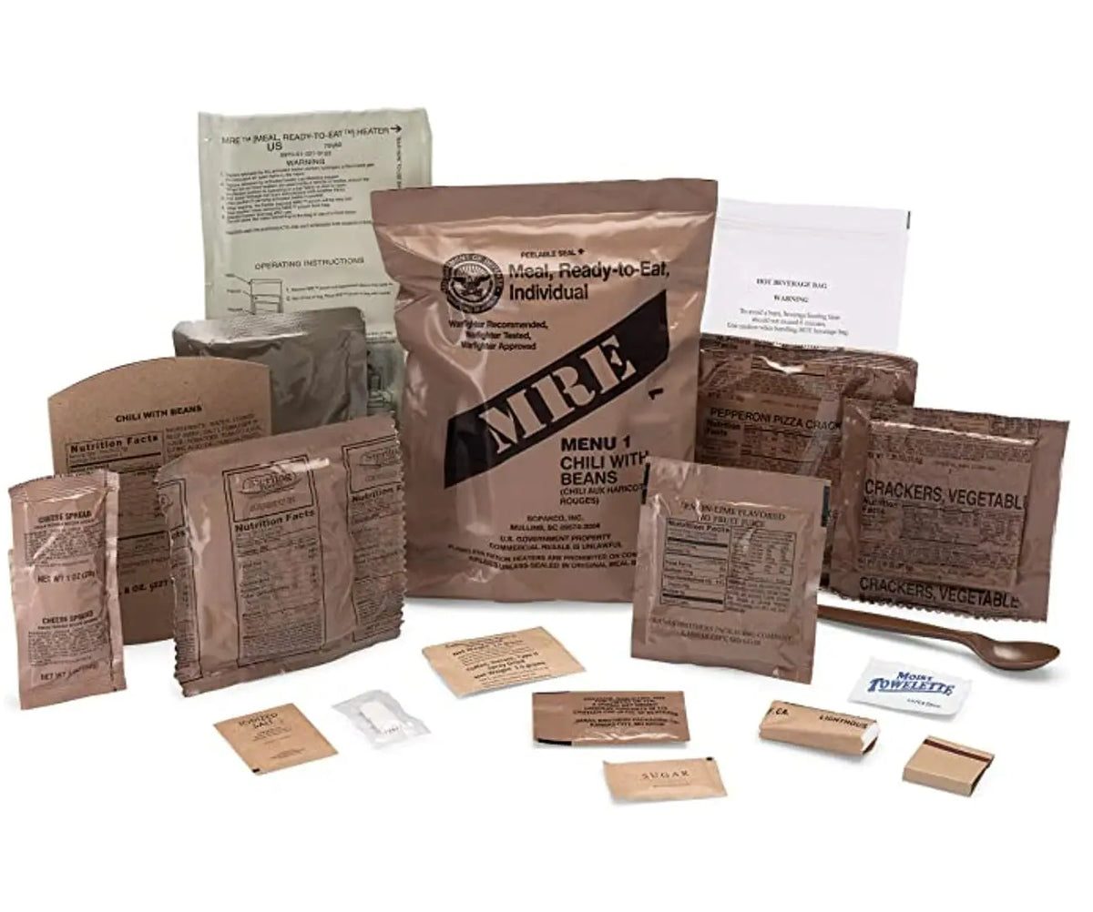 US Military Surplus MRE Meals Ready To Eat Emergency Food