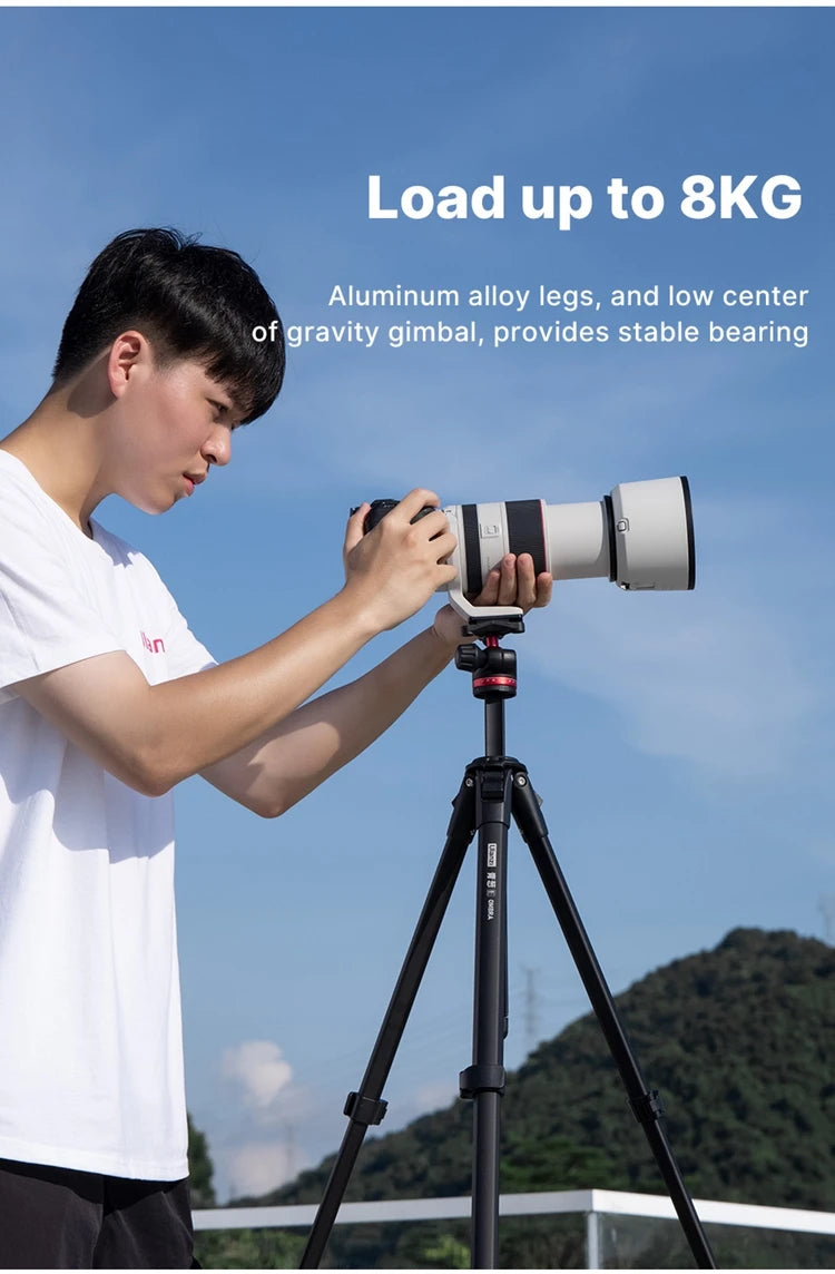 Ulanzi Ombra Aluminum Travel Tripod For Smartphone And Dslr Photography