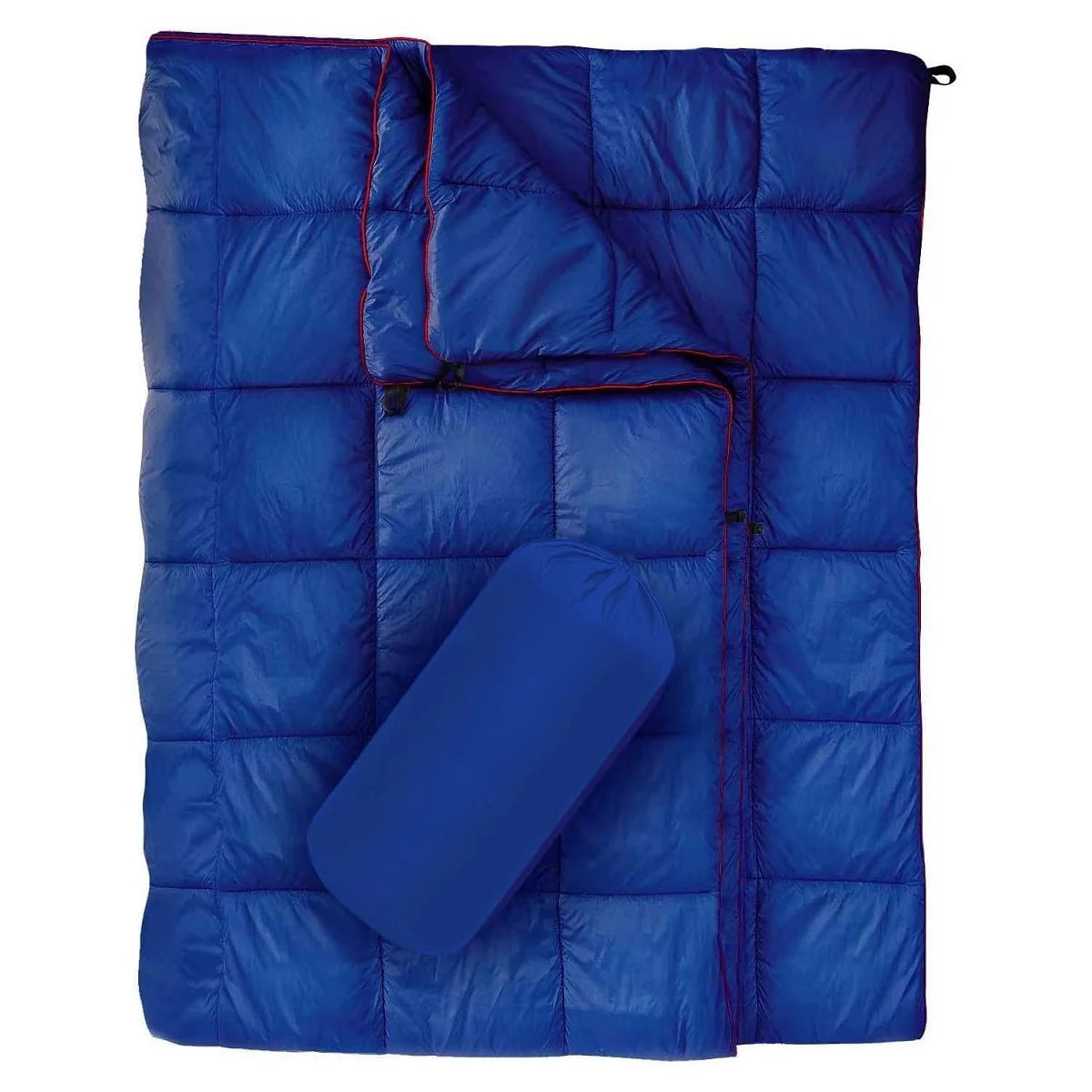 Outdoor Puffy Camping Blanket Lightweight Waterproof Down Alternative Quilt