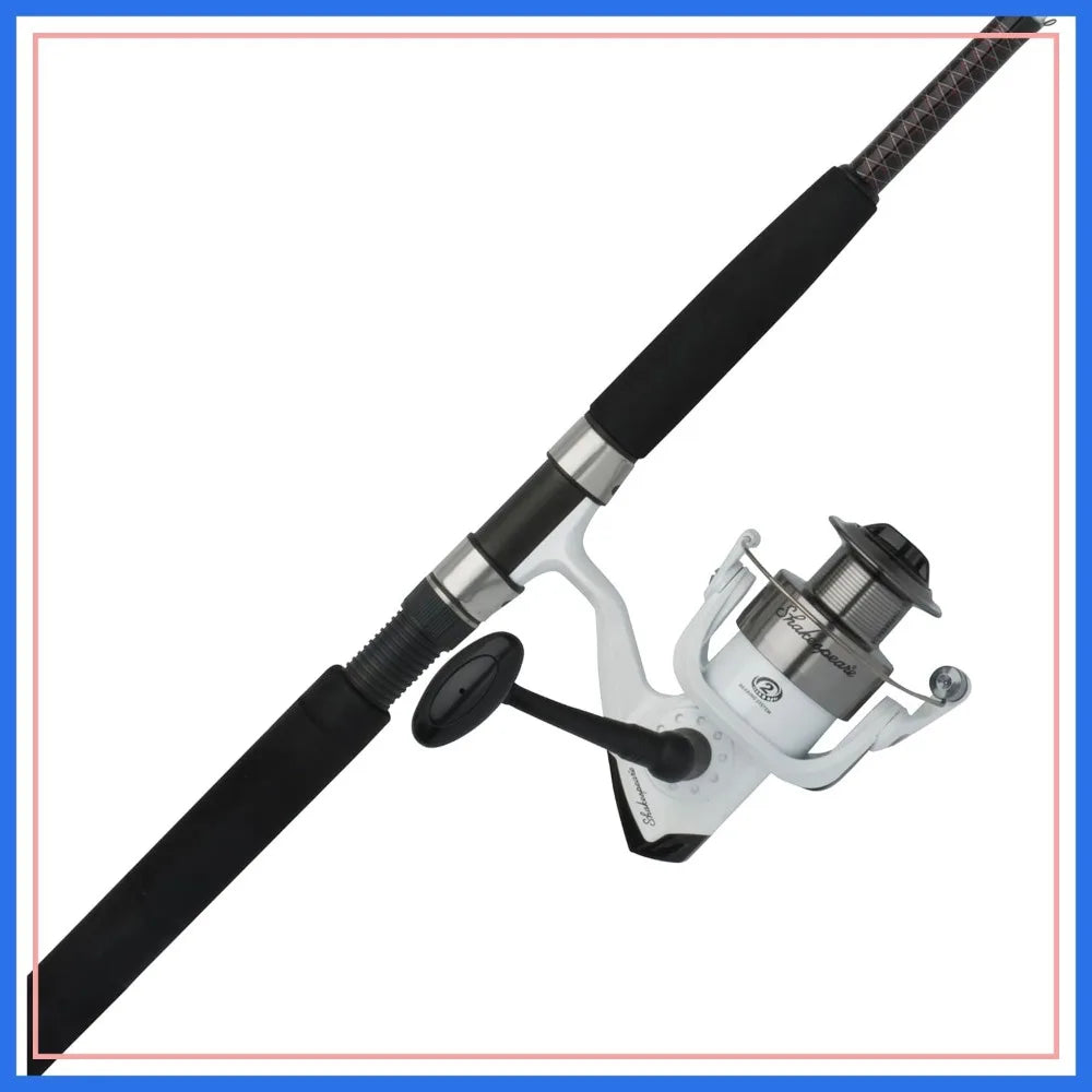 Catfish Spinning Rod and Reel Combo Ugly Tech Clear Tip