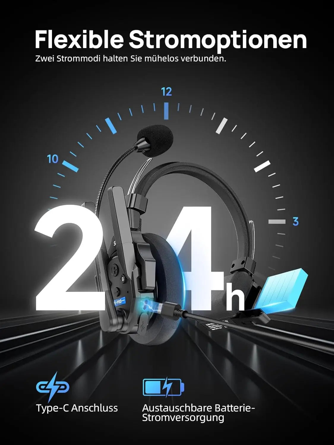 SYNCO XTALK XPRO Wireless Intercom Headset For Live Production