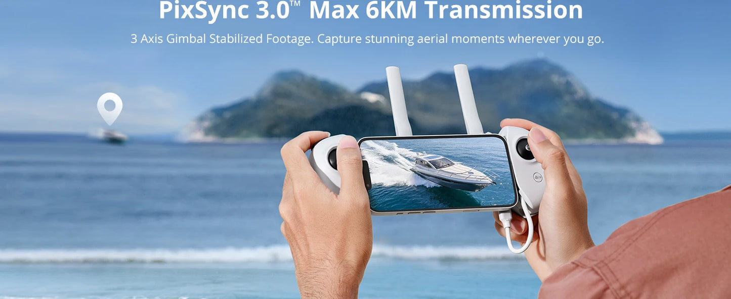 Potensic C0 Mini Drone Includes 3 Axis Gimbal GPS 4K
