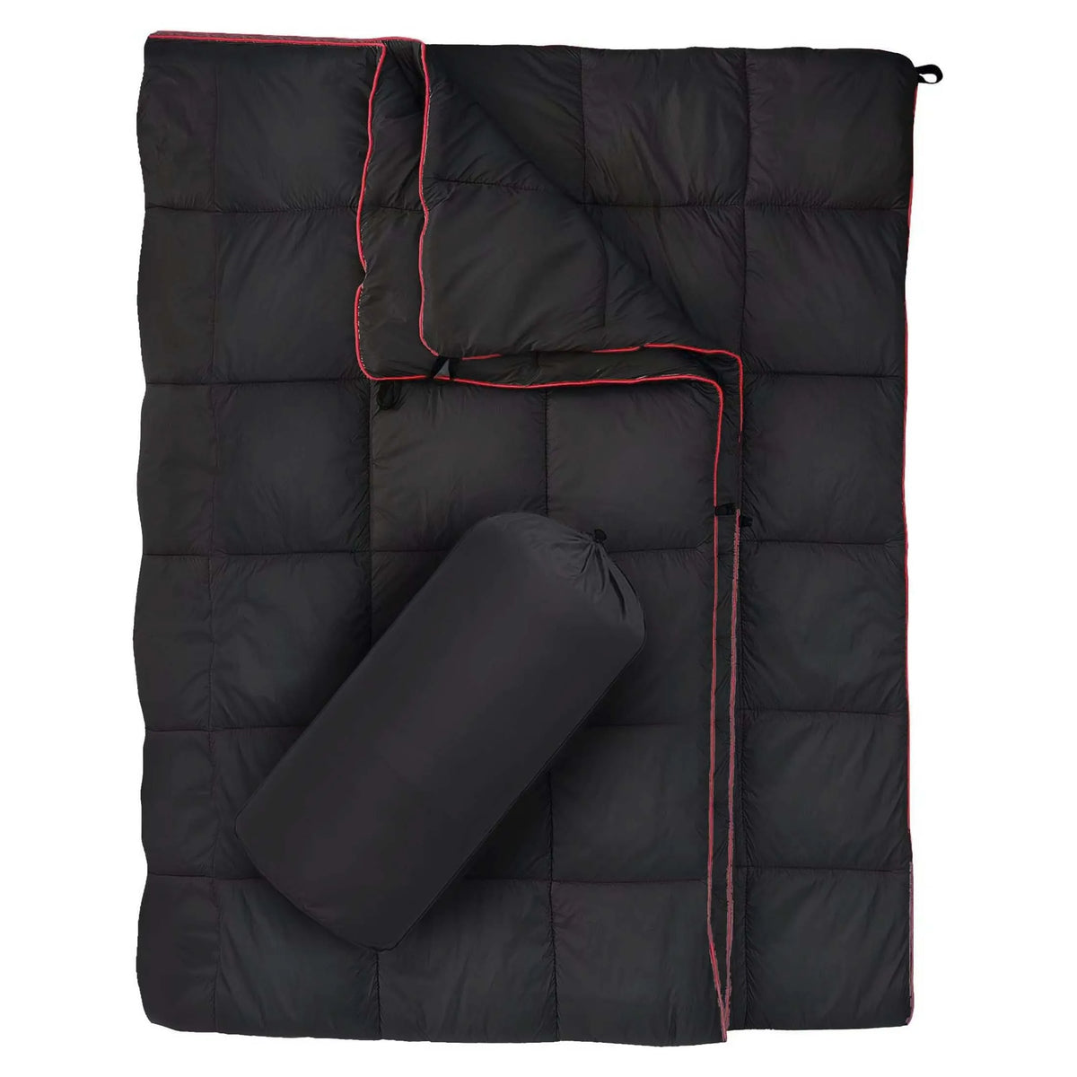 Outdoor Puffy Camping Blanket Lightweight Waterproof Down Alternative Quilt