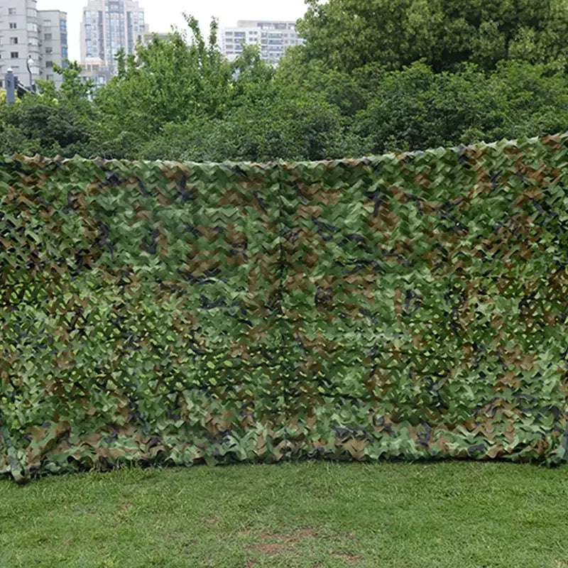 Woodland Camouflage Netting Shade Sail For Outdoor Camping And Hunting