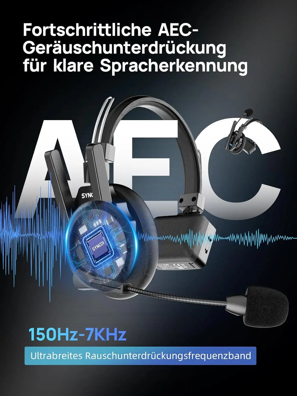 SYNCO XTALK XPRO Wireless Intercom Headset For Live Production
