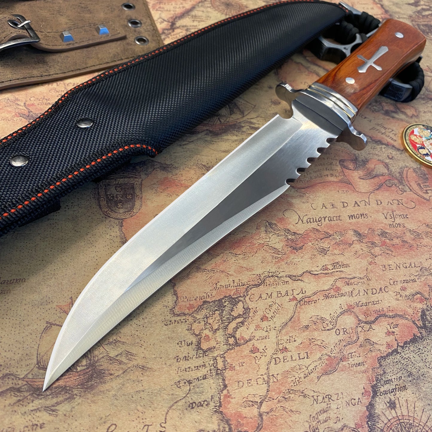 Gdekls Survival Knife For Daily Carry Outdoor Camping And Hunting