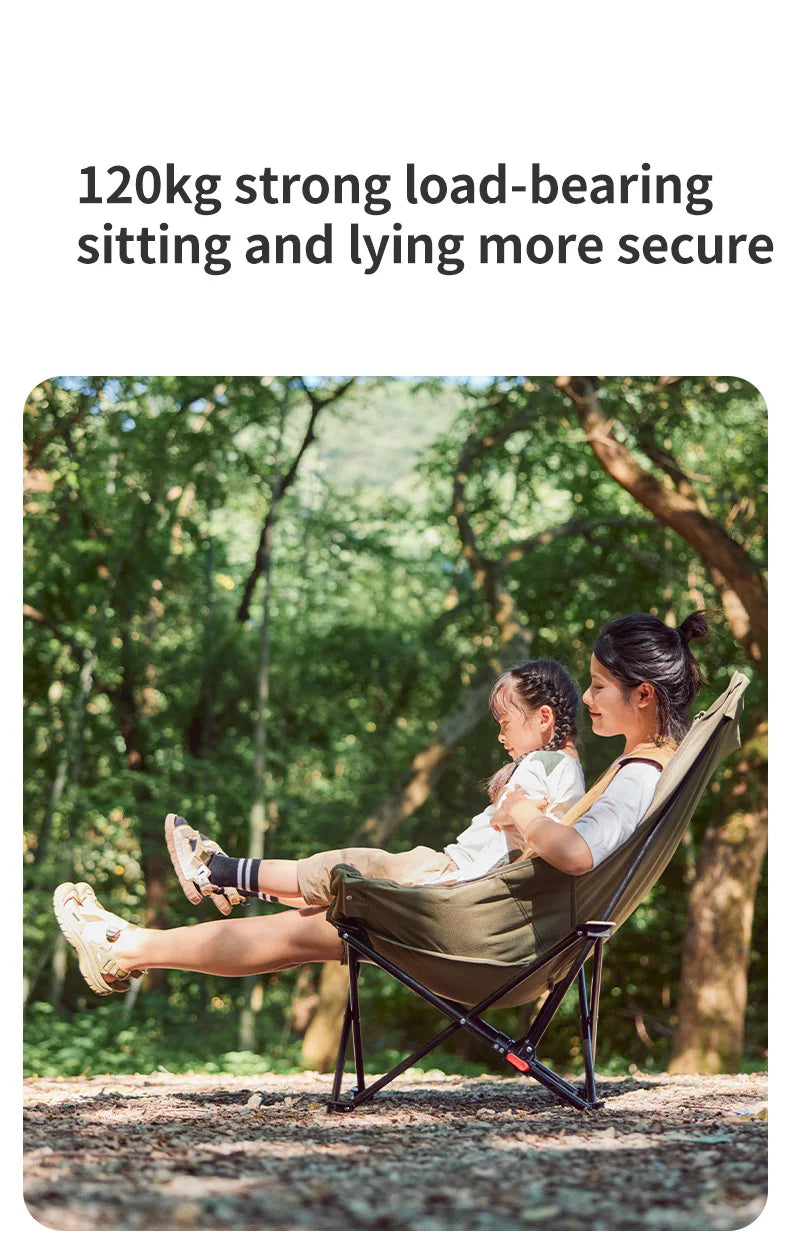 Naturehike High Back Moon Chair Camping Folding Outdoor Lounge