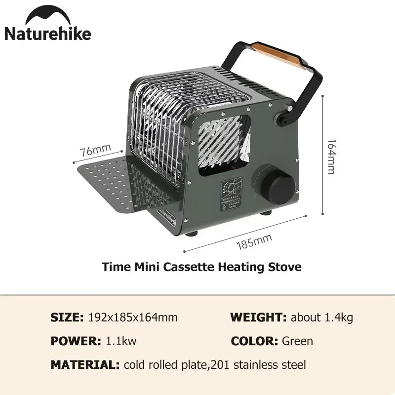 Naturehike Portable Cassette Heating Stove For Indoor Outdoor Camping