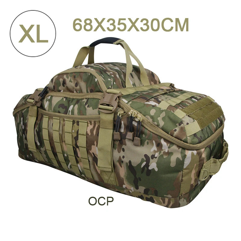 LQARMY Molle Tactical Backpack For Mountaineering Hiking Camping
