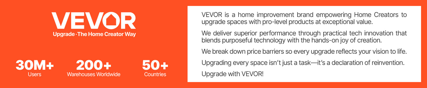 VEVOR Static Climbing Rope 30 kN Breaking Strength for Outdoors