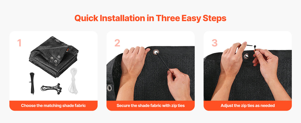 SucceBuy Hdpe Sun Shade Cloth For Outdoor Garden Cover