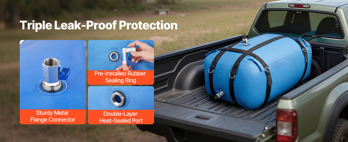 SucceBuy Collapsible TPU Water Storage Bladder For Camping And Irrigation