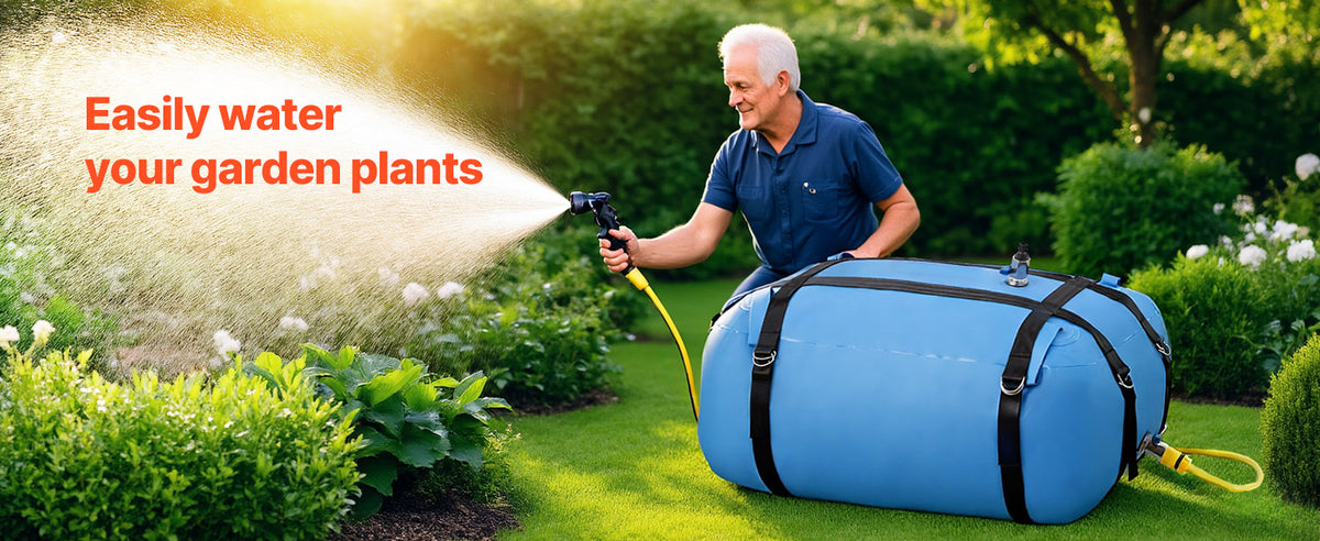 SucceBuy Collapsible TPU Water Storage Bladder For Camping And Irrigation