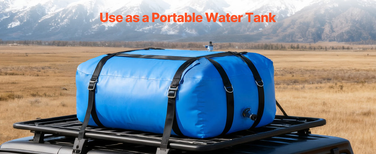 SucceBuy Collapsible TPU Water Storage Bladder For Camping And Irrigation